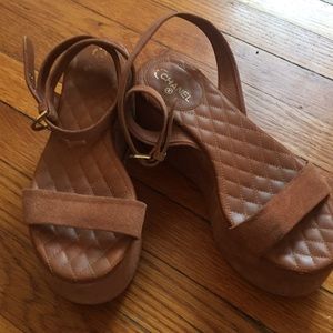 CHANEL Platform Sandals